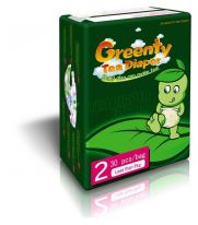 Подгузники детские одноразовые (GREENTY) до 6 кг 30 шт