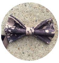 Бабочка-галстук для костюма Фиолетовая осень