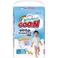 Трусики Goon для мальчиков 9-14 кг. 46 шт. (L) Япония